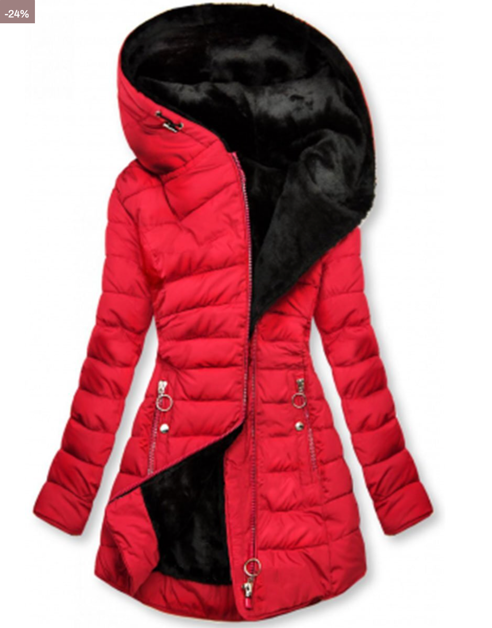 Ionar - gepolsterte jacke mit warmem plüschfutter